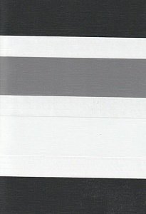 Закрытые рулонные шторы день-ночь Салерно, серый 2002 купить в Московском с доставкой